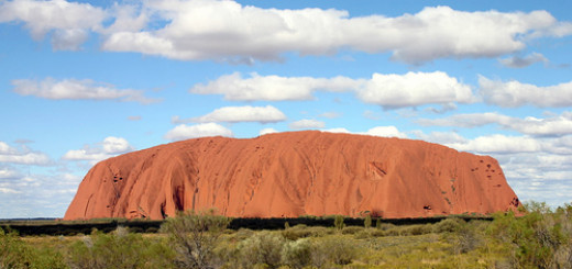 The Uluru, Australia