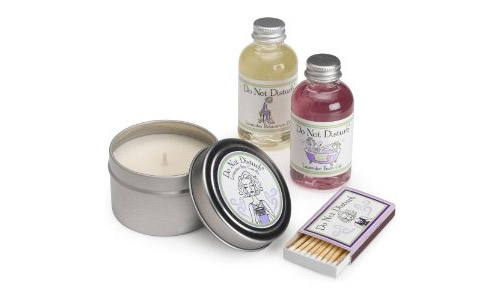Do Not Disturb Whimsical Line: Violet's Lavender Travel Spa Kit