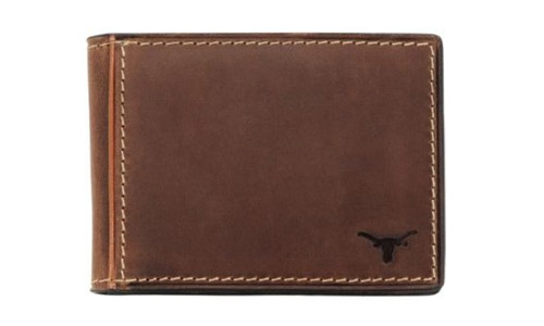 Fossil Texas Replay Money Clip Bifold Wallet