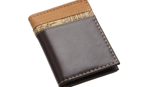 Guess Men's Sexton Slim L-Fold Wallet