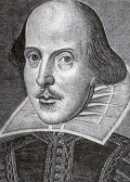 William Shakespeare (26 April 1564 baptized-23 April 1616)