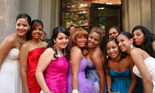 prom night girls