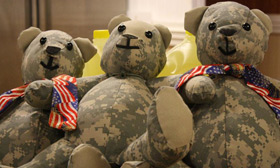 Mom Turns Uniforms of Fallen Soldiers Into Teddy Bears For The Families of the Soldiers