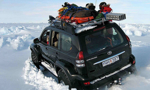 Visiting the South or North Pole