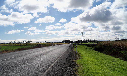 Taking a road trip without any destination in mind