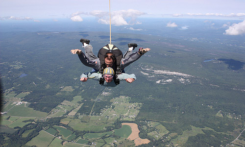 Skydiving