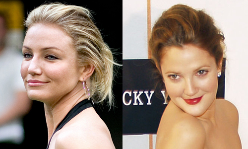 Cameron Diaz and Drew Barrymore