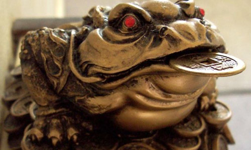 3. Three-legged frog