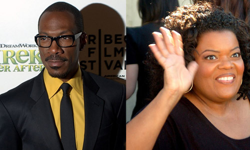 Eddie Murphy and Nicole Mitchell
