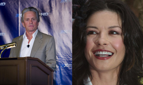 Michael Douglas and Catherine Zeta Zones