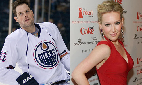 Mike Comrie and Hilary Duff