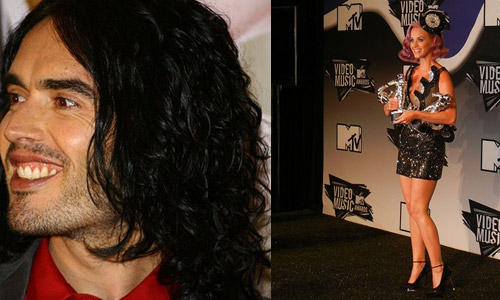 Russell Brand and Katy Perry