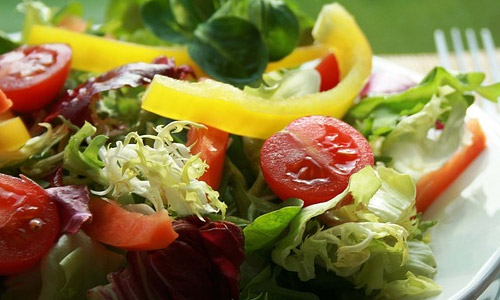 Raw vegetables