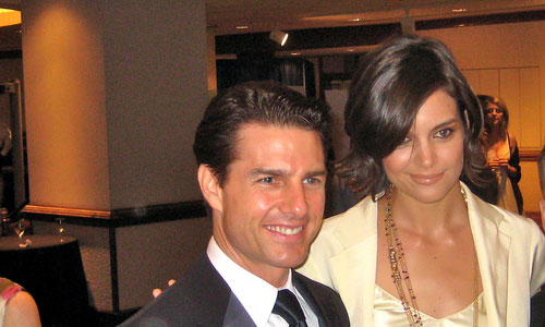 Tom Cruise and Katie Holmes
