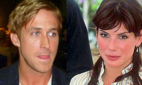 Ryan Gosling and Sandra Bullock