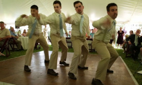 Every Bride Would Love To See Her Groom and His Friends To Dance To a Timberlake Number