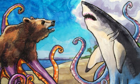 Everyday, She Has Been Drawing On Napkins For Her Sons’ Lunch Boxes Since 2006